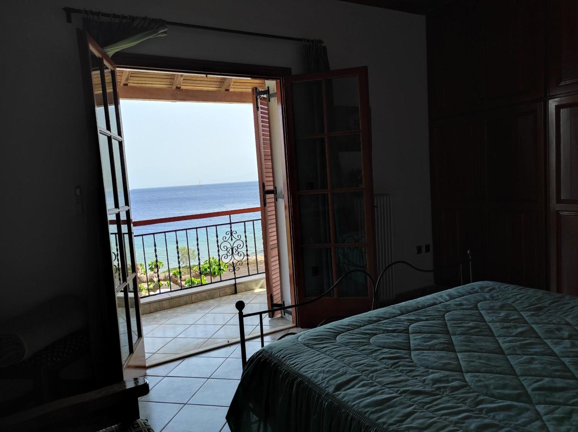 Villa Tas Millstone Seaside House Marathiás Esterno foto