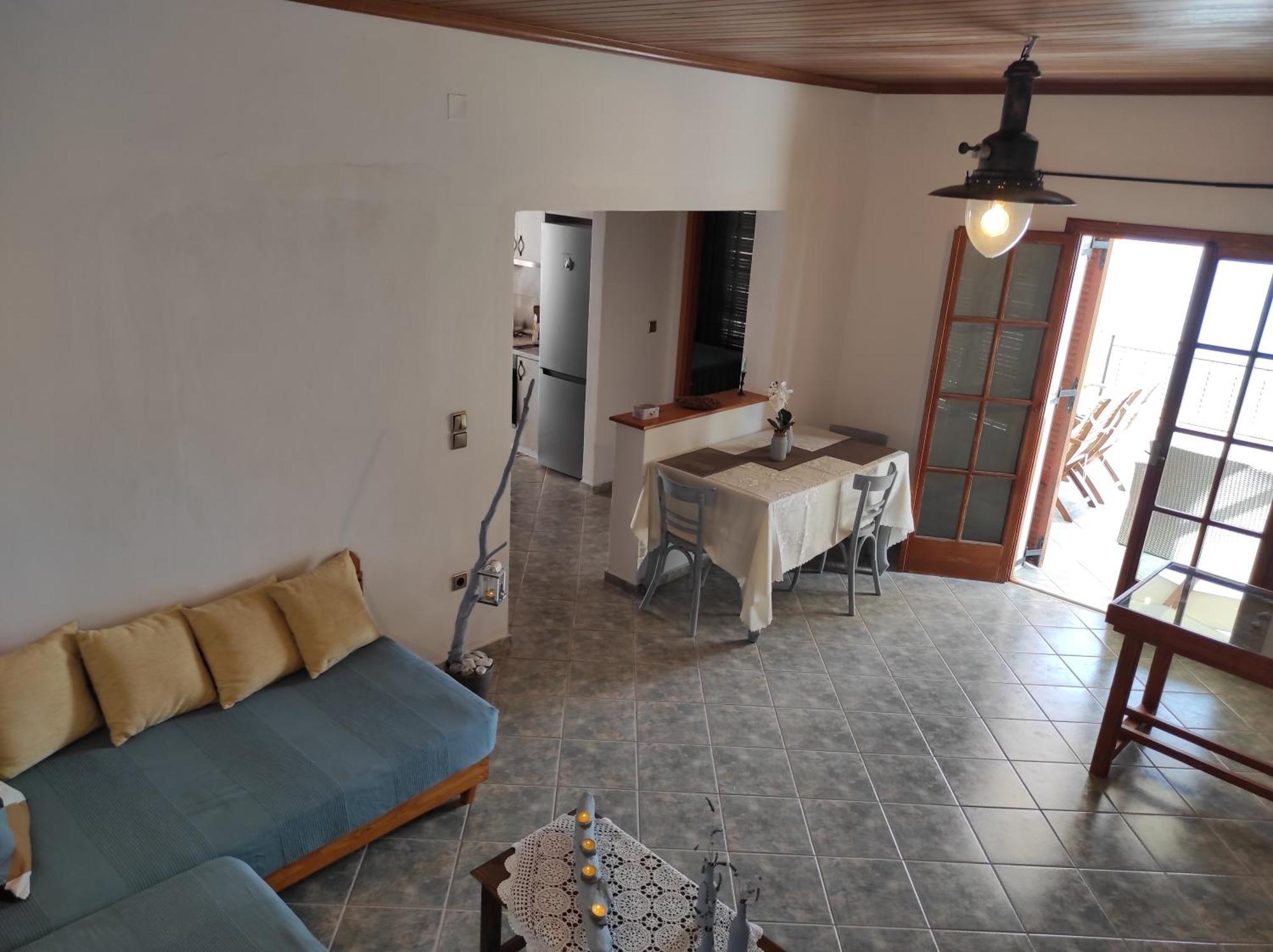 Villa Tas Millstone Seaside House Marathiás Esterno foto